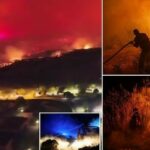 Zjarri i shkakton probleme Spanjës, gjendje e rëndë në Madrid