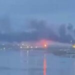 Dronët godasin rafinerinë e naftës në Saratov, shpërthen zjarr i madh – mbi 120 dronë të rrëzuar në Rusi