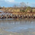 Vërshimet në Shqipëri, lumi Vjosa del sërish nga shtrati