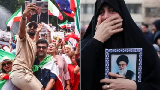 Festë apo vajtim? Vdekja e Khameneit nga sulmet SHBA-Izrael sjell emocione të ndryshme në Iran