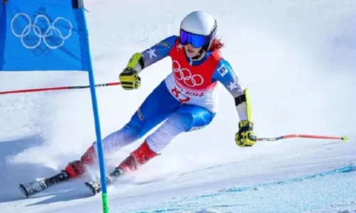 Kiana Kryeziu s’arrin ta përfundojë garën me ski në Olimpiadën Dimërore