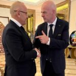 Agim Ademi takon presidentin Infantino: Futbolli ynë po ecën përpara me mbështetjen e UEFA`s dhe FIFA`s