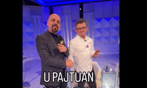 Pas përplasjes, pajtohen dhe përqafohen mes vete Berat Buzhala dhe Albatros Rexhaj