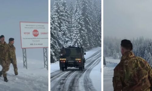Ushtarët italianë kryejnë patrullime nëpër Kosovë, KFOR: Me profesionalizimin e tyre, kontribuojnë në stabilitetin rajonal