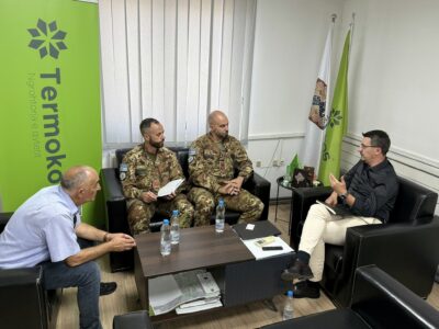 Kryeshefi Osmani u takua me përfaqësuesit e KFOR-it italian