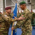 KFOR-i zhvillon ceremoninë e ndryshimit të komandës në Kampin e Novosellës
