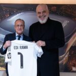 Edi Rama zbulon arsyen pse u takua me presidentin e Real Madridit, Florentino Perez
