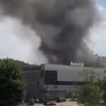 Zjarr në një qendër tregtare në Kamenicë, policia jep detaje