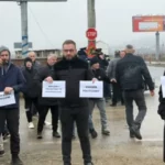 ​“Lufta” për të drejtën e rrugës, protestojnë banorët e fshatit Prugoc dhe Barilevë