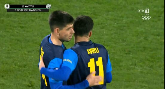 Milot Avdyli i Celjes i realizon gol Dritës, dyfishohet epërsia