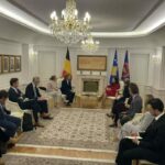 Osmani pret në takim dy ministret e qeverisë belge
