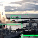 Momenti kur dronët ukrainas shkatërrojnë nëndetësen ruse