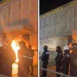 Shqipëri: Protestuesit hedhin bomba molotov drejt godinës së Kryeministrisë