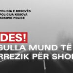 Mjegulla mbi rrugët e Kosovës, Policia del me një apel për vozitësit