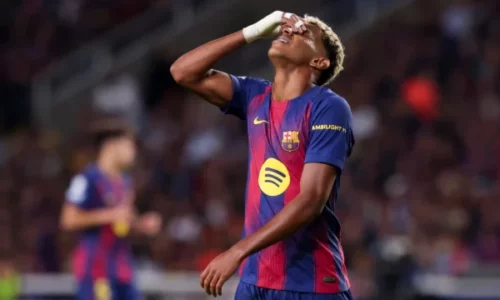 Yamal nuk ushtroi me ekipin, në dyshim prezenca në gjysmëfinale të Superkupës