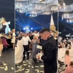 Një vëlla si Myrto Uzuni: Momenti kur futbollisti nuk ndalet duke hedhur para në dasmën e motrës