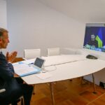 Takimi virtual, Macron koordinon aleatët ndërkombëtarë për mbështetjen ndaj Ukrainës