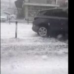 Shtërpca “zbardhet” nga breshëri (VIDEO)