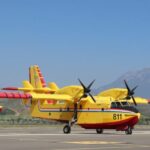 BE dërgon avion zjarrfikës nga Italia për shuarjen e flakëve në Shqipëri