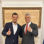 Endrit Thaçi reagon pas dëshmisë së James Rubin
