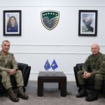 Jashari pret në takim lamtumirës zëvendëskomandantin e KFOR-it
