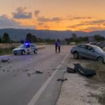 Aksident i rëndë mes dy veturave në Pogradec, lëndohen tre persona