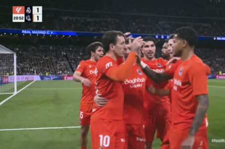 Shënohen dy gola të shpejtë nga dy penallti në ndeshjen Real Madrid – Sociedad