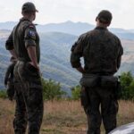 Ushtarët polakë të KFOR-it patrullojnë në veri
