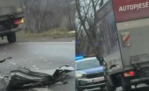 Aksident mes dy automjeteve në Rastavicë të Deçanit, një i lënduar