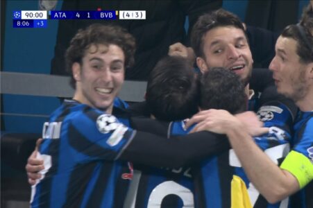 Atalanta shënon në fund të ndeshjes dhe siguron kalimin tutje në Ligën e Kampionëve