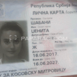 Këshilltarja e Faton Pecit me dokumente të lëshuara nga strukturat paralele të Serbisë