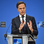 Shefi i NATO-s, Mark Rutte arrin në Shkup