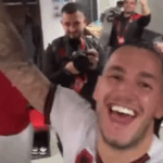“Heu moj Drenicë ta puthsha ballin”, Rey Manaj publikon pamje nga festa e madhe e kuqezinjve në zhveshtore