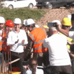 Nis puna për urat e reja mbi Ibër, Kurti, Aliu, Bahtiri e të tjerë e hedhin nga një lopatë cement