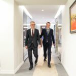 Abdixhiku takon ambasadorin e ri gjerman, e informon për zhvillimet politike dhe procesin e zgjedhjeve