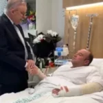 “Ahmed, ti je një hero australian”: Kryeministri Anthony Albanese viziton burrin që çarmatosi sulmuesin e Sidneit