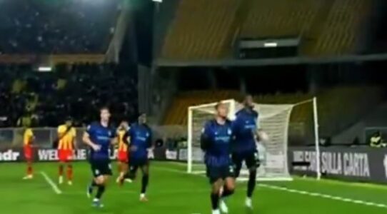 Interi dyfishon rezultatin ndaj Lecces