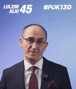 Lulzim Aliu falënderon përkrahësit dhe fton qyetarët të votojnë PDK’në