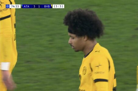 ‘Dhëndrri’ i Kosovës shënon gol të bukur në Ligën e Kampionëve, e rikthen Dortmundin në lojë