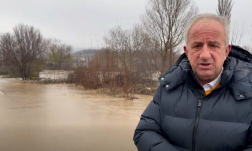 Bllokohen disa rrugë nga vërshimet në Suharekë, Muharremaj apelon qytetarët për kujdes