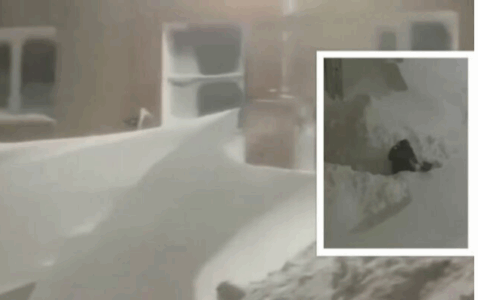 Rusia thyen rekordin, borë deri në katin e dytë të banesave (VIDEO)