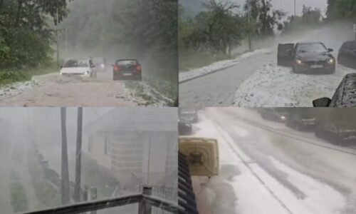 Krijohen kolona të gjata në rrugën Komoran-Prishtinë