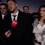 Çifti dhe dasmorët në Gjakovë nga dasma shkojnë në vendvotim