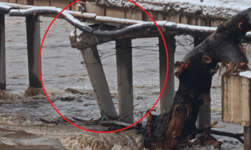 Gjendja në veri pas vërshimeve: Një urë është mbyllur për shkak të dëmtimeve, janë evakuuar 4 familje