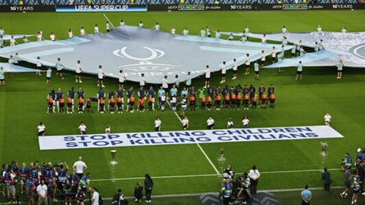 UEFA me një slogan të qartë kërkon të ndalohet vrasja e fëmijëve dhe civilëve