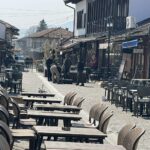 Forenzika del në vendin ku ndodhi vrasja në Gjakovë