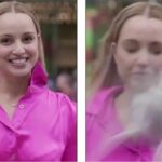 Gazetarja goditet nga një zog gjatë raportimit live