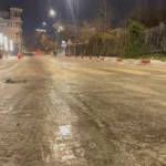 Borë e akull, mbyllet për qarkullim një rrugë në Prishtinë