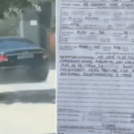 Policia e dënon një mërgimtar me targa të Zvicër që hyri në trotuar, e njofton edhe shtetin zviceran