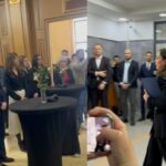 Osmani me liderët e partive para takimit, Kurti në holl të Kuvendit te ekspozita